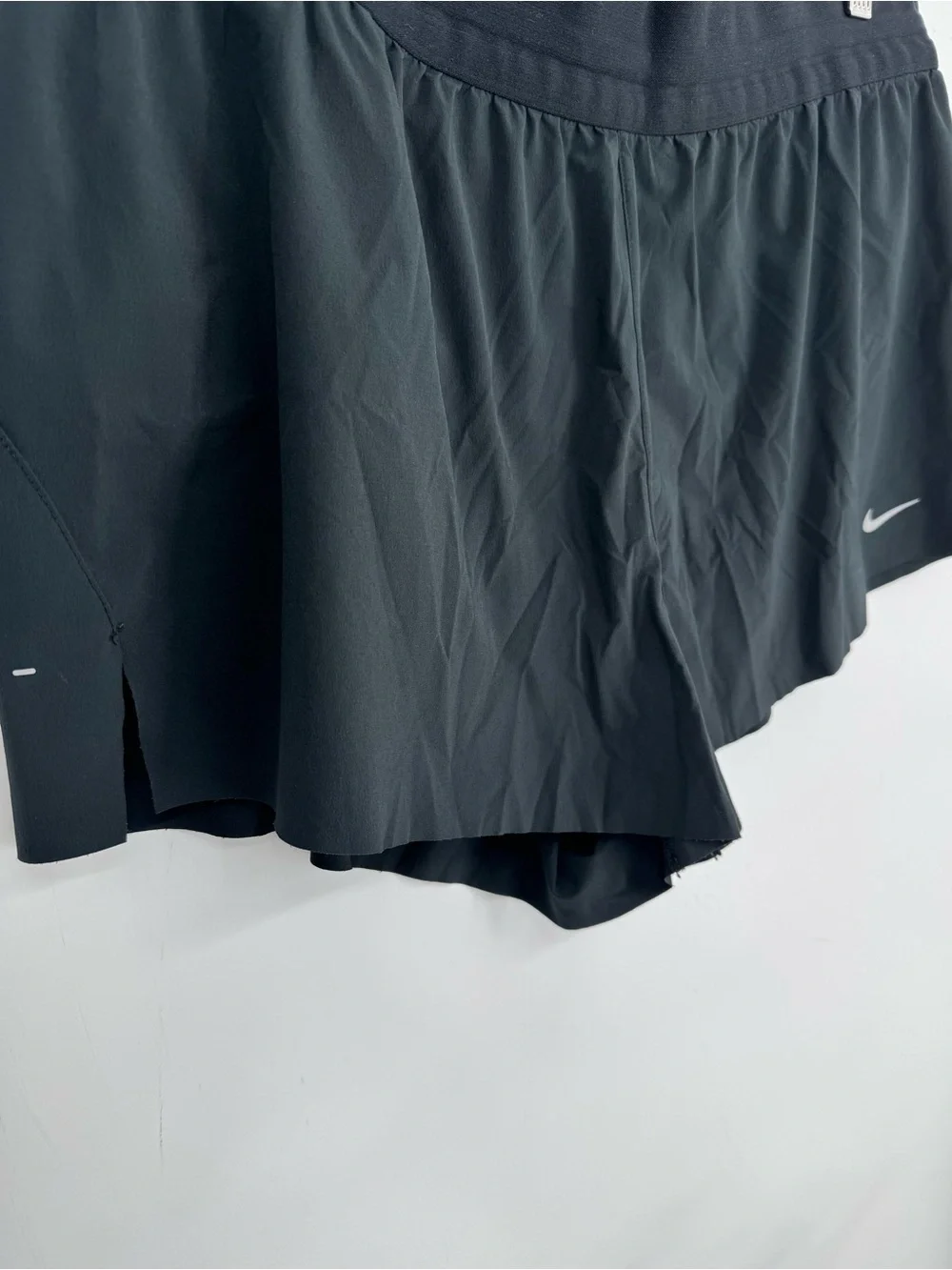 Nike Swift Dri-Fit Black Women's Lined Running Flowy Shorts Gym Workout  Size XL - Picture 4 of 8